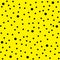 Seamless multicolor dot pattern, vector background