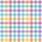 Seamless multicolored checkered pattern.