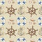 Seamless nautical pattern