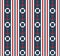 Seamless nautical vertical stripes pattern vector with anchors and life buoys