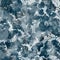 Seamless navy blue and white abstract grungy seamless surface pattern design for print