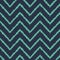 Seamless neon blue zigzag ikat pattern vector