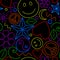 Seamless Neon Pattern