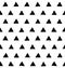 Seamless neutral triangles pattern