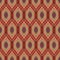 Seamless ogee pattern. Wavy geometric ornament. Print for textiles.