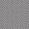 Seamless optical art geometric striped tile check pattern