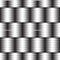 Seamless optical art pattern background vector black and white