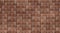 Seamless orange brick wall tile able pattern texture. Uneven shape. For interior, exterior render material mapping