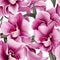 Seamless orchid fabric