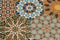 Seamless oriental ornamental pattern. Laced decorative ba