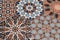 Seamless oriental ornamental pattern. Laced decorative ba