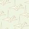 Seamless origami pattern