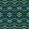 Seamless ornate knitted pattern