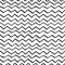 Seamless outline jagged abstract background. Black and white geometric  pattern