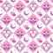 Seamless owls birds bedroom background