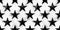 Seamless painted patriotic stars black and white artistic acrylic paint texture background