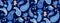 Seamless Paisley Pattern, Vintage Aztec Style on Dark Blue Background.