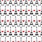 Seamless Paris pattern