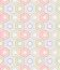 Seamless pastel hexa pattern background