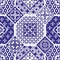 Seamless patchwork pattern