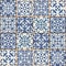 Seamless patchwork pattern , Moroccan tiles