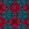 Seamless patchwork plaid tartan checkered pattern