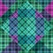 Seamless patchwork plaid tartan checkered pattern