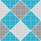Seamless patchwork plaid tartan checkered pattern