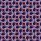 Seamless Patriotic Geometric Pattern