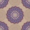 Seamless pattern with abstract elements, damask tiles