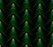 Seamless pattern of abstract spruce on black background