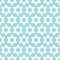 Seamless Pattern Abstract Stars Made Of Circles Turquoise White