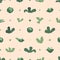 Seamless Pattern Adorned With Luscious, Ripe Greens, Creating A Harmonious And Refreshing Design, Tile Background