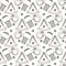 Seamless pattern Alchemy sign