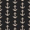 Seamless pattern with anchors. Nautical theme. Vector