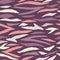Seamless pattern with animal leather stripes. Abstract safari print in pink and purple tones. Exotic backdrop