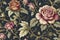 A seamless pattern of Antique Floral Tapestry.