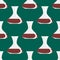 Seamless pattern with antique vases background decorative pot design classic