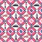 Seamless pattern Argyle and British flags