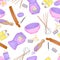 Seamless pattern aromatherapy