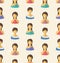 Seamless Pattern Avatars