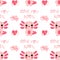 Seamless pattern with axolotl salamander baby and text LOVE YOU ALOTL. Perfect for T-shirt, textile and print. Hand drawn