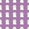 Seamless pattern background with cartoon cats pictured as a little angels with wings and halo in japanese kawaii style