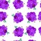 Seamless Pattern Background grape Vector Illustration