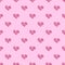 Seamless pattern background heart. Repeating heart pattern. Pink heart pattern. The Greek heart pattern