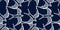 Seamless pattern background with linear swallows.