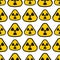 Seamless pattern background nuclear power sign vector industrial electric pollution station chimney smoke reactor symbol