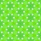 Seamless pattern background with waterdrop print on green colour