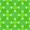 Seamless pattern background with waterdrop print on green colour