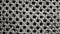 Seamless pattern of bamboo weave background of table, basket or furniture in black and white tone.